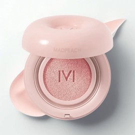 Anjumain Mad Peach Sugar Powder Tone-Up Cushion Foundation Pink × 13g × 1 / 매드피치 슈가 파우더 톤업 쿠션 파운데이션 핑크 × 13g × 1개