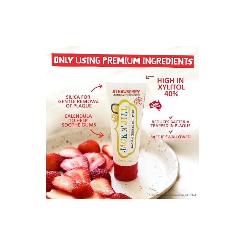 Jack N' Jill Natural Toothpaste - Natural (Flavor Free) -
