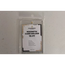 Humongous Hoard (1) 75Pt Magnetic Card Holder w/UV Protection Humongous Hoard