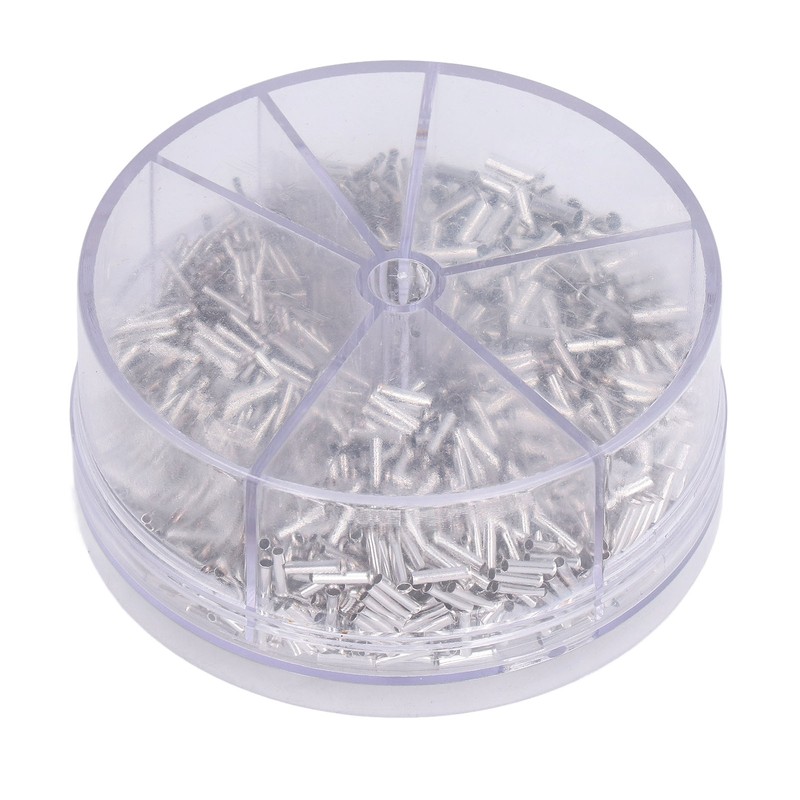 1900Pcs Wire Ferrule Non Insulated 0.52.5mm Connector Crimp Terminal 1422