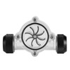 Lazmin 8 Impellers Flow Meter Indicator, G1/4" Thread Port Female