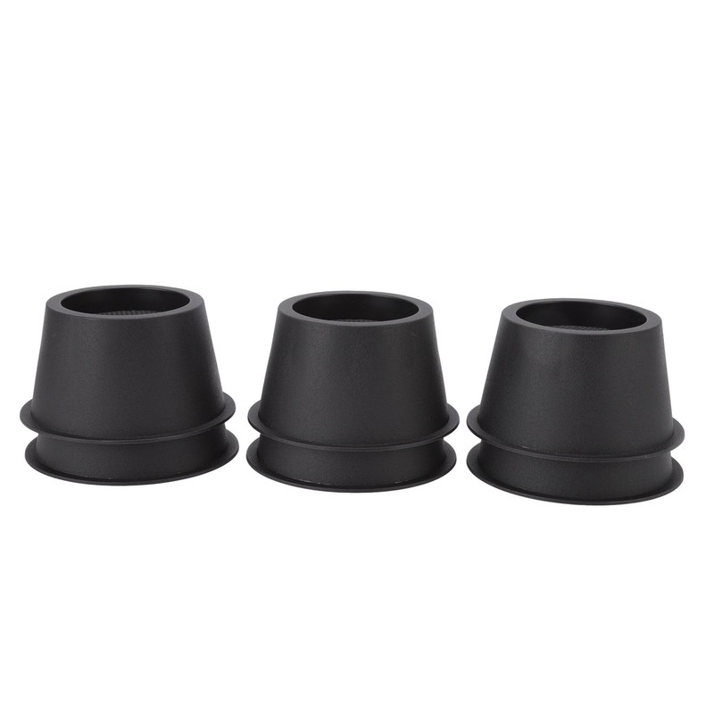 6Pcs Furniture Risers Round Plastic Furniture Lift Riser for Bed