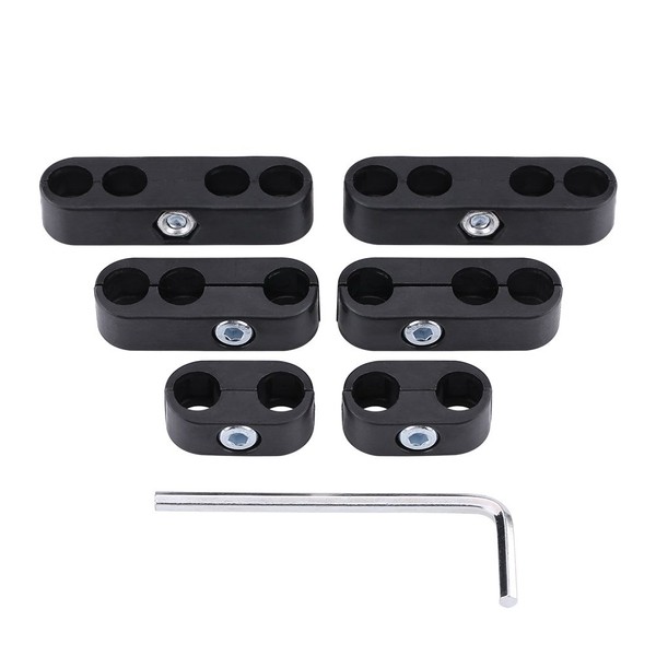 Keenso 7mm 8mm Spark Plug Wire Separators Divider Looms Ignition