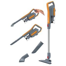 Koblenz Atlas Stick Vac 3-in-1 Cyclonic Vacuum Cleaner, HEPA Filtration, 600W Motor, 1 L Dust Cup, Long Corded Stick Vacuum, for All Surfaces, SVK-160