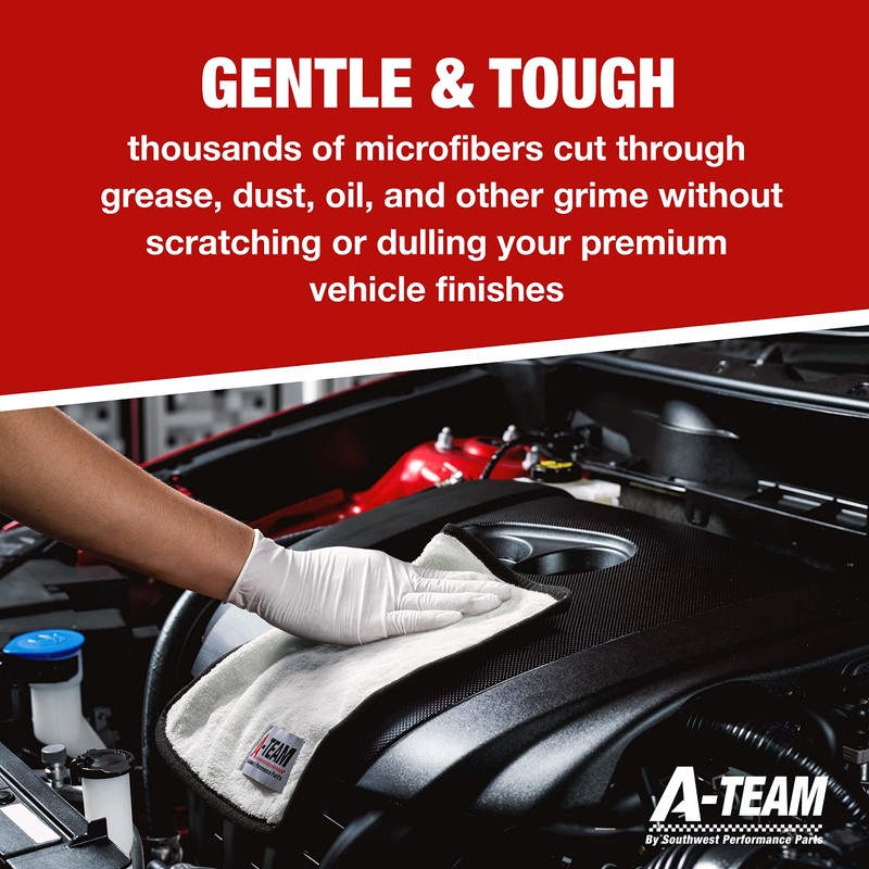 A-Team Performance - Premium Microfiber Towel Car Cleaning Drying -