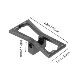 Outanaya 1Pc Dovetail Marker Tool Precision Cutting Accessory for Accurate Joints Durable One Design for Woodworking Projects and Carpentry Tasks
