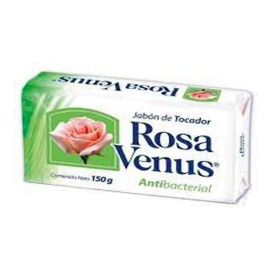 Jabón Tocador Rosa Venus Antibacterial 150