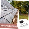 KONTONTY 1set Plastic Gutter Mesh Guard for Garden Protection Multi-Functional