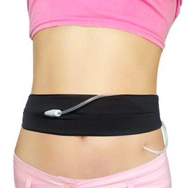 Peritoneal Dialysis Belt PD Catheter Holder Feeding Tube Supplies J Peg Tube Accessories Gtube Abdominal Stomach Waist Band Pouch Women Men Large(36"-50")