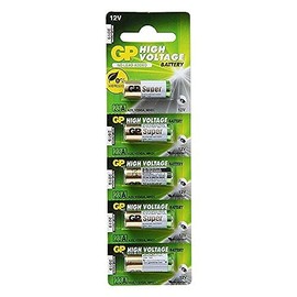 GP Alkaline Batteries 23A SUPER- 2C5/ A23/ V23GA/ MN21 12V 1PACK X 5PCS