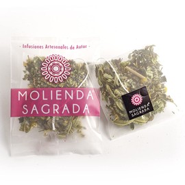 Molienda Sagrada Tisana Manzabuena/Infusión Herbal / 45 sachets biodegradables