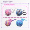 Pawsible Nyankoro Ball Cat Toy with Bell Yarn Balls, Pastel