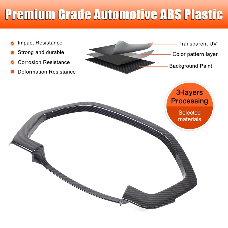 HIRUFAIT Dashboard Meter Panel Frame Trim for Honda Pilot 2023