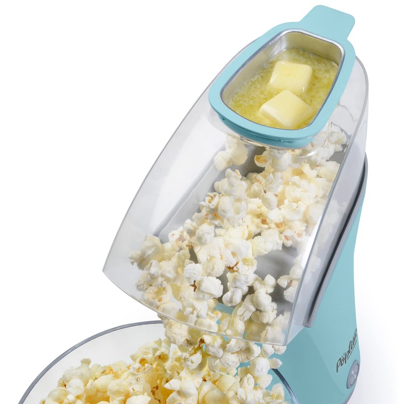 Presto 04867 Poplite Plus Hot Air Popcorn Popper - Built-In