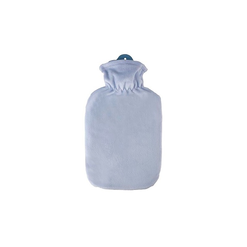 Sänger 2.0 Litre Rubber Hot Water Bottle with Classic Fleece