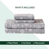 Elegant Comfort Ultra Soft 4-Piece 100% Turkish Cotton Flannel Sheet