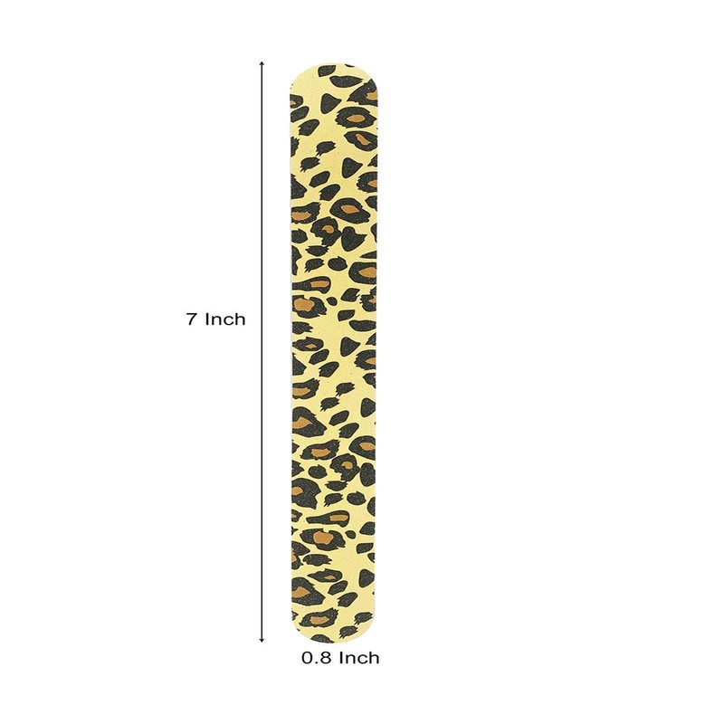 HeeYaa Nail File 10 PCS Professional Double Sided 100/180 Grit