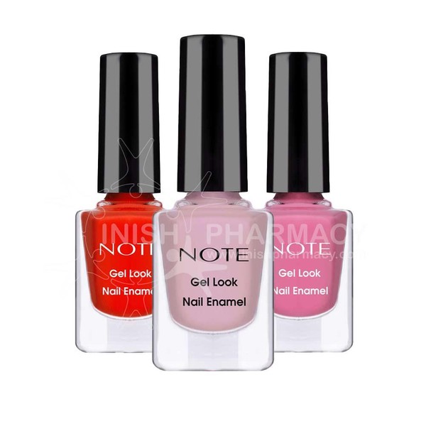 NOTE Cosmetics Gel Look Nail Enamel 06 Brick Red