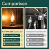 ALAMPEVER LED Chandelier Light Bulbs 40 Watt, Dimmable CA11 Candelabra