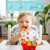 Miaowoof Silicone Popsicles Molds for Toddlers, 6-Cavity Non-BPA Premium Silicone