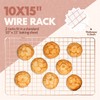 2 PCS Cooling Racks for Cooking and Baking, 15x10 Inches