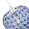 Modern Round Globe Easy Fit Pendant Shade with Small Midnight