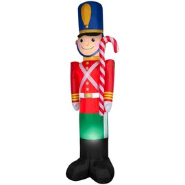 Gemmy Airblown Inflatables Christmas 10 Foot Toy Soldier Outdoor Christmas Decoration