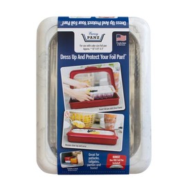 Fancy Panz® 13x9x2 - White/Grey Marble