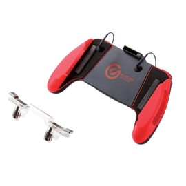 Elecom P-GMGS4B01RD Gaming Button Grip for Smartphones (4 Buttons) (Red)