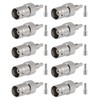 POBADY 10 PCS BNC Female Connectors 50 Ohm BNC Female