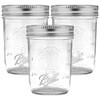 Ball Regular Mouth Glass Mason Jars with Lids and Bands,