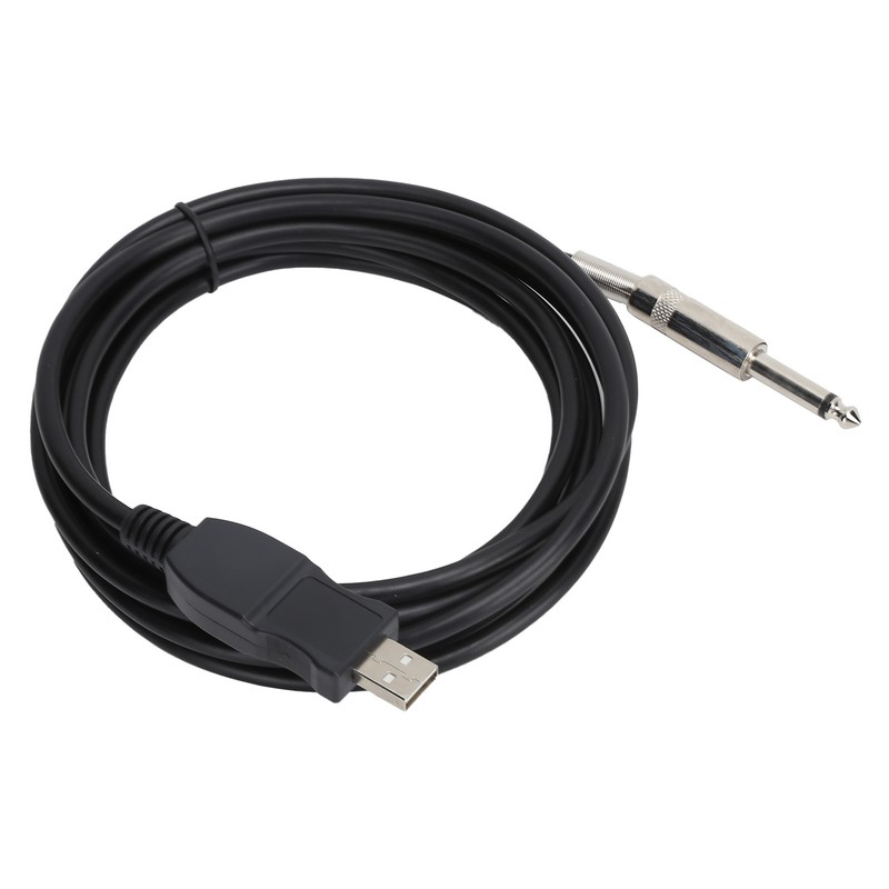 Guitar USB Cable 3 Meters Compatible with The Computer Connection