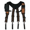 KUNN Carpenter Padded Tool Belt Suspender Tool Harness with Moveable