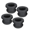 QUARKZMAN 4pcs Snap Rubber Grommet Connector Mounting Diameter 11.5mm ID