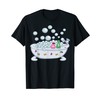 Bathtub with Bubbles T-Shirt, Bubble Bath Costume Shirt