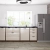 Malimali 10 Pack Black Kitchen Cupboard Handles Finger Edge Pulls