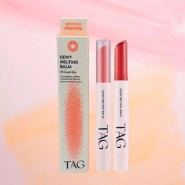 Tag 태그 듀이 멜팅밤 1호 코랄 피즈 x 2개 Tag Dewy Melting Balm No. 1 Coral Fizz x 2 pcs [Dewy Melting Balm No. 1 Coral Fizz x 2 units]