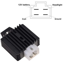 PCC 6V PIT DIRT BIKE 6 VOLT VOLTAGE REGULATOR RETIFIER C70 XL70 CL70 SL70 90 VR07