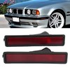 Acouto Front Side Marker Light Covers 63141377849 for E30 E32