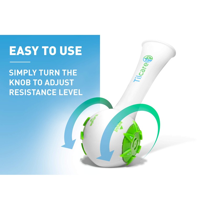 Inspiratory Expiratory Muscle Trainer by Tilcare - Perfect Breathing Exercise