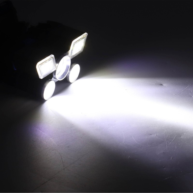 Rechargeable Headlamp 9 Levels L2 Bead Long Range Headlight Outdoor
