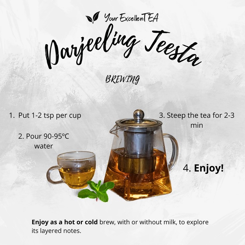 Your ExcellenTEA - Darjeeling Black Tea from Teesta Valley First