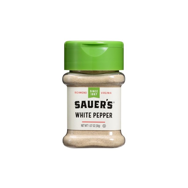 Sauer's White Pepper Ground, 1.07 Ounce (Pack of 1)
