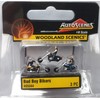 Woodland Scenics AS5344 Rocker Outlaws Motorcyclist Chopper Figures Track N