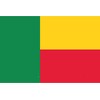 mrdeco Metall Schild 12x18cm gewölbt Benins Flag of Benin Schild
