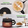 NutriChef 1.6 QT Portable Electric Rice Cooker & Lunch Maker