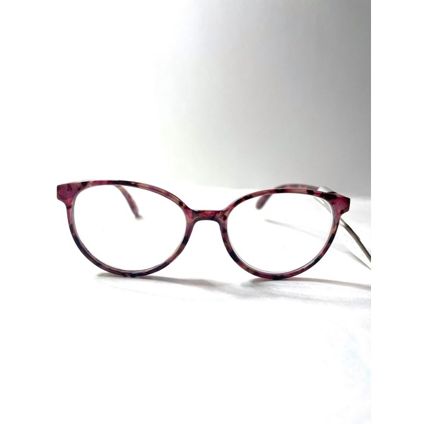 Foster Grant reading glasses gloss GL2002 Round pink color magenta
