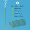 Outdoor Citronella Incense Sticks - 2.5 Hour Protection - 16