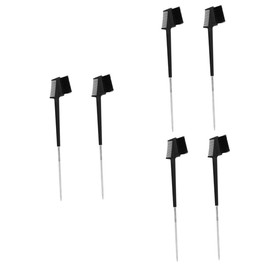 LALAFINA 3sets Stylish Eyebrow Lash Comb Pp Stainless Steel Compact Beauty Tool Perfect for Travel 2pcs*3