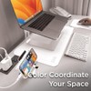 BLACK+DECKER Small Travel Desk Mat, Office Desk Pad, Computer Mat,